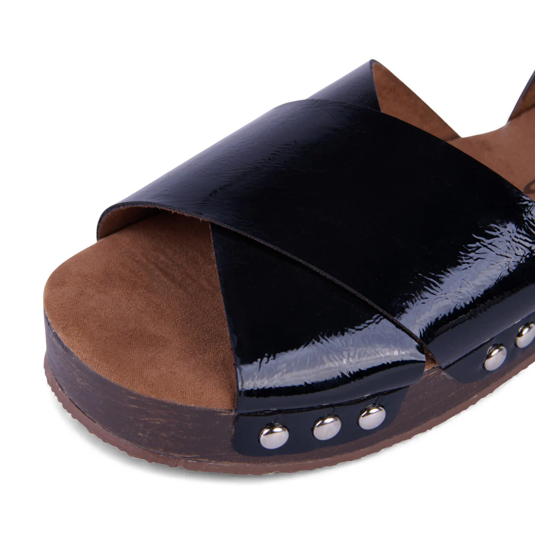 DÚO 505 SANDALIAS PLATAFORMAS HUESO Y NEGRO 06806 - Image 13