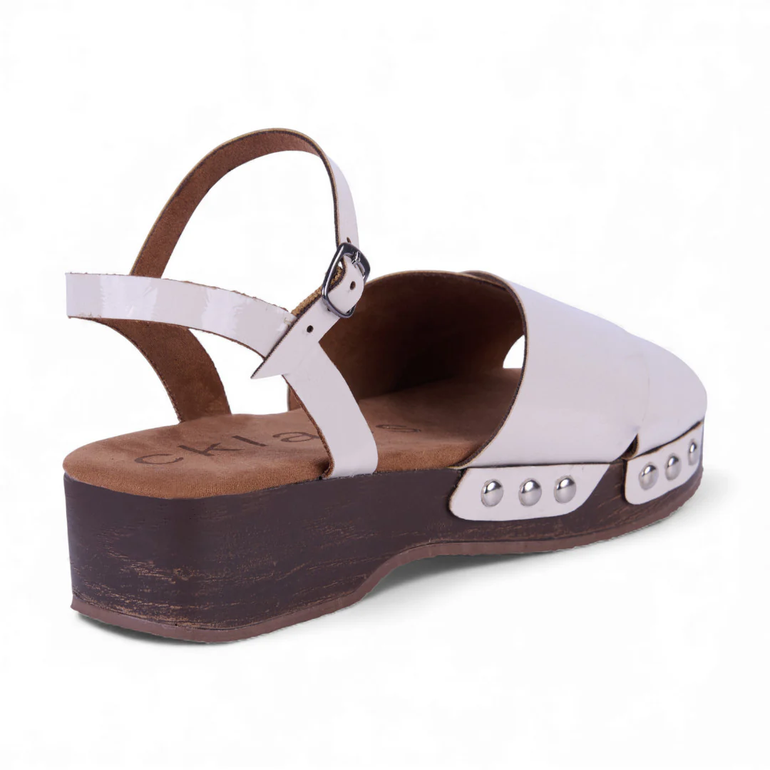 DÚO 505 SANDALIAS PLATAFORMAS HUESO Y NEGRO 06806 - Image 5