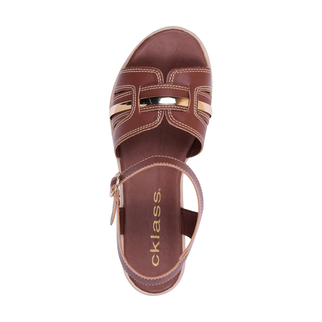 DÚO 506 SANDALIAS PISO BLANCO Y CAFÉ CON PULSERA 06826 - Image 11