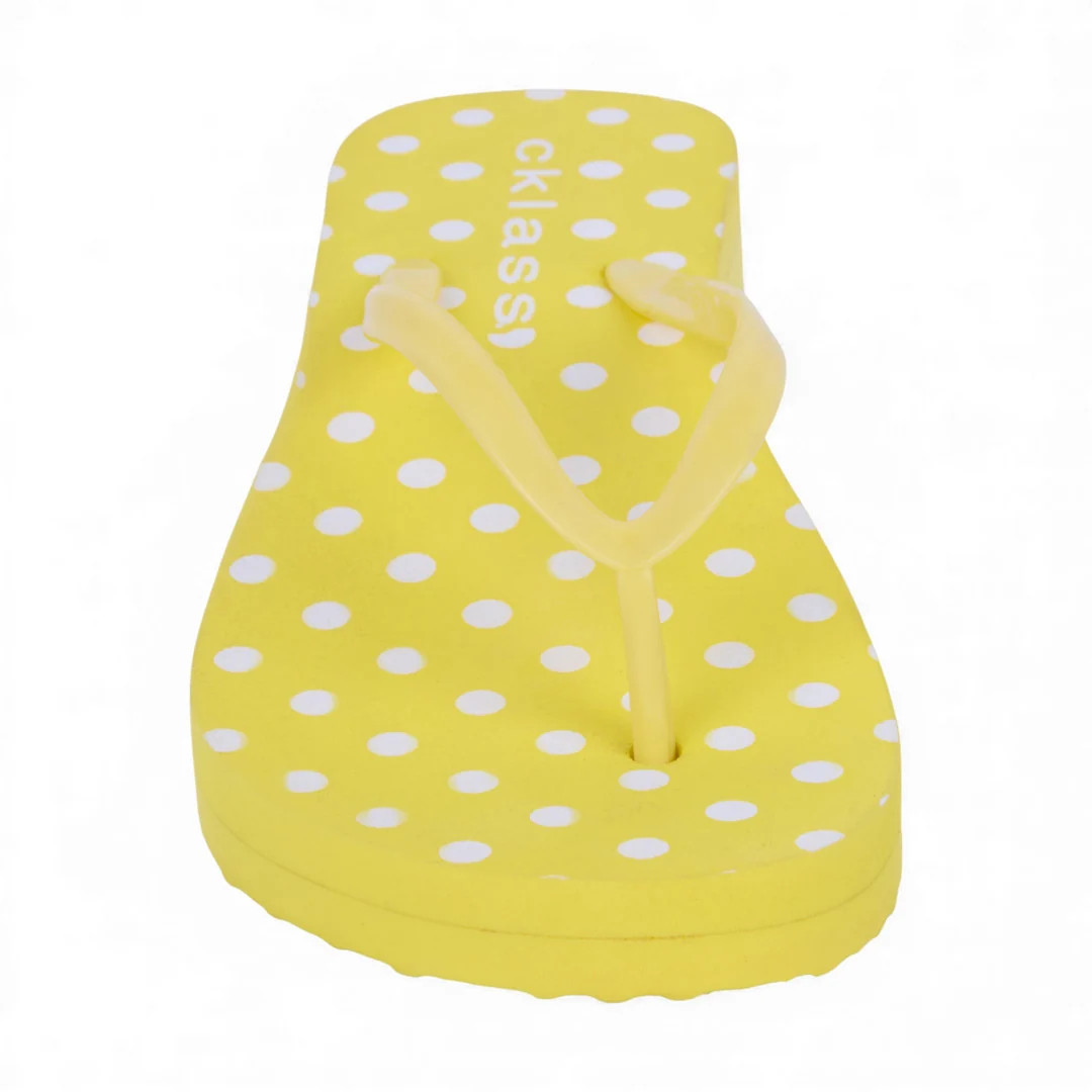 DÚO 530 SANDALIAS DE PISO AMARILLO Y BLANCO 28257 - Image 2