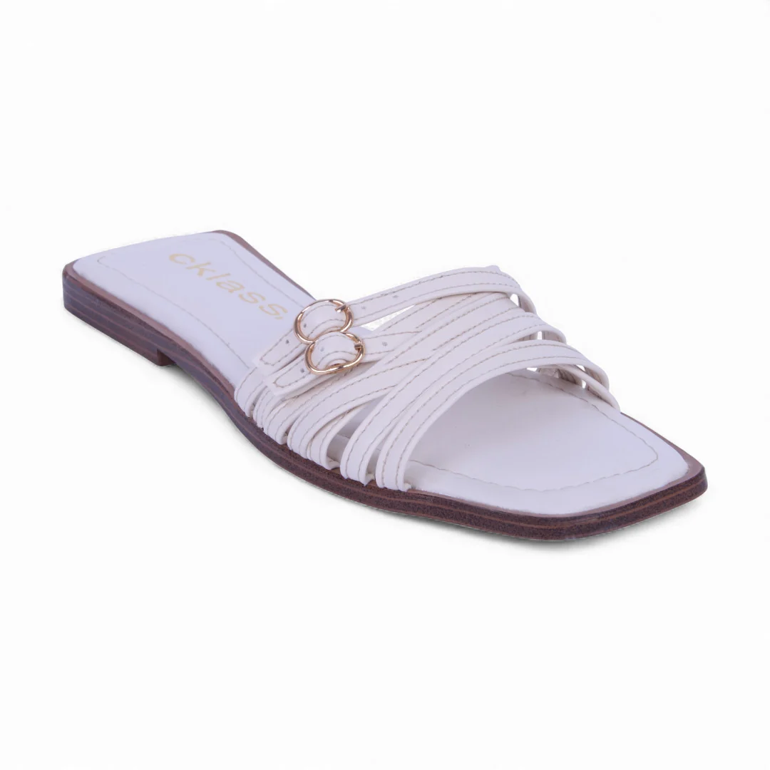DÚO 542 SANDALIAS DE PISO HUESO Y MIEL CON TIRAS 35597 - Image 10