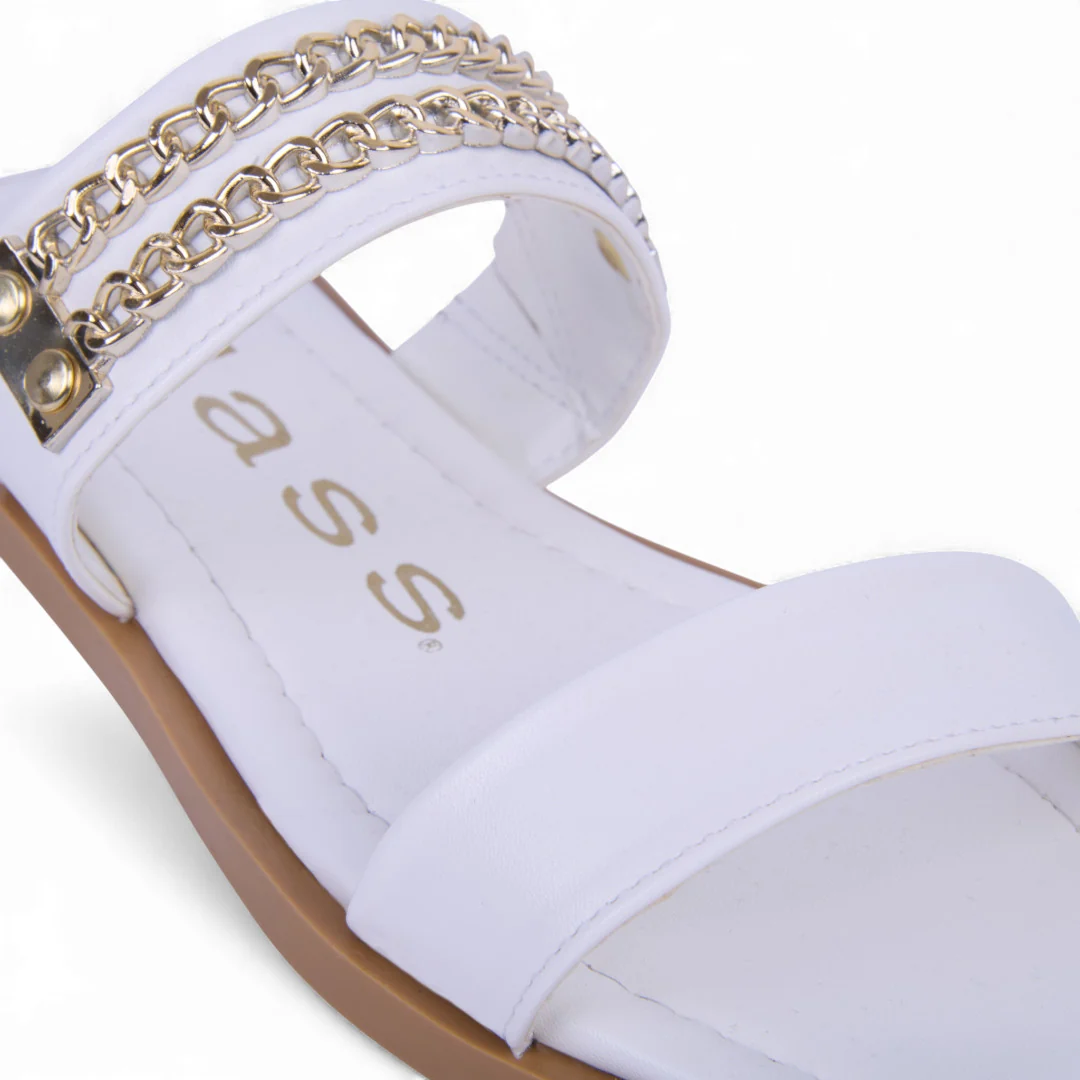 DÚO 550 SANDALIAS DE PISO BLANCO Y CAFÉ 05277 - Image 7