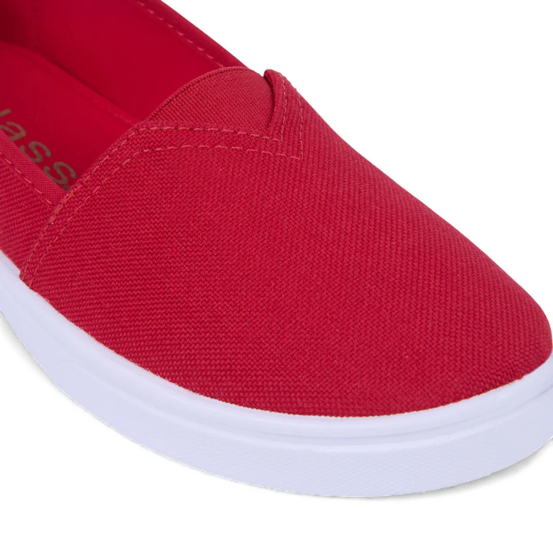 DÚO 554 TENIS DE PISO MARINO Y ROJO TIPO CANVAS 05020 - Image 12