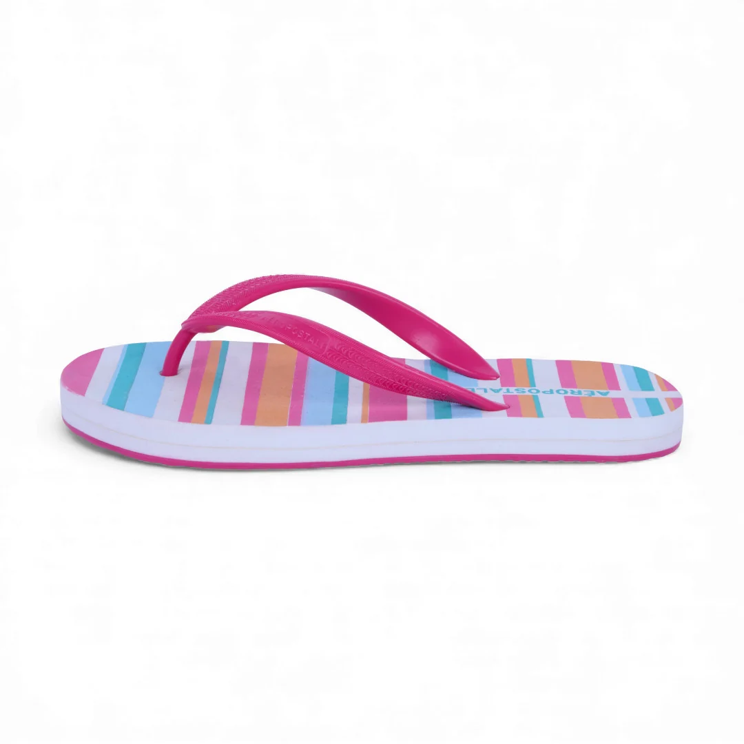 DÚO 567 SANDALIAS DE PISO ROSA Y MULTICOLOR TIRA 28259 - Image 3