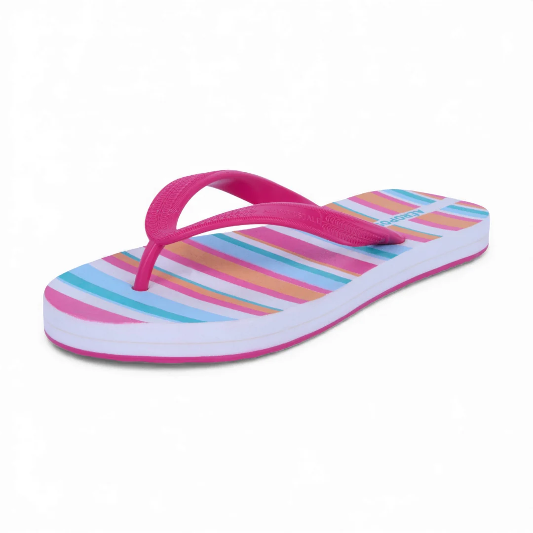 DÚO 567 SANDALIAS DE PISO ROSA Y MULTICOLOR TIRA 28259 - Image 4