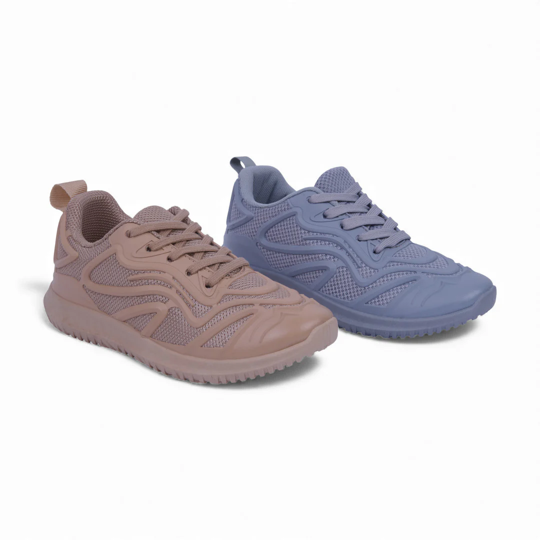 DÚO 583 TENIS BEIGE Y GRIS SUPERSPORT 66086