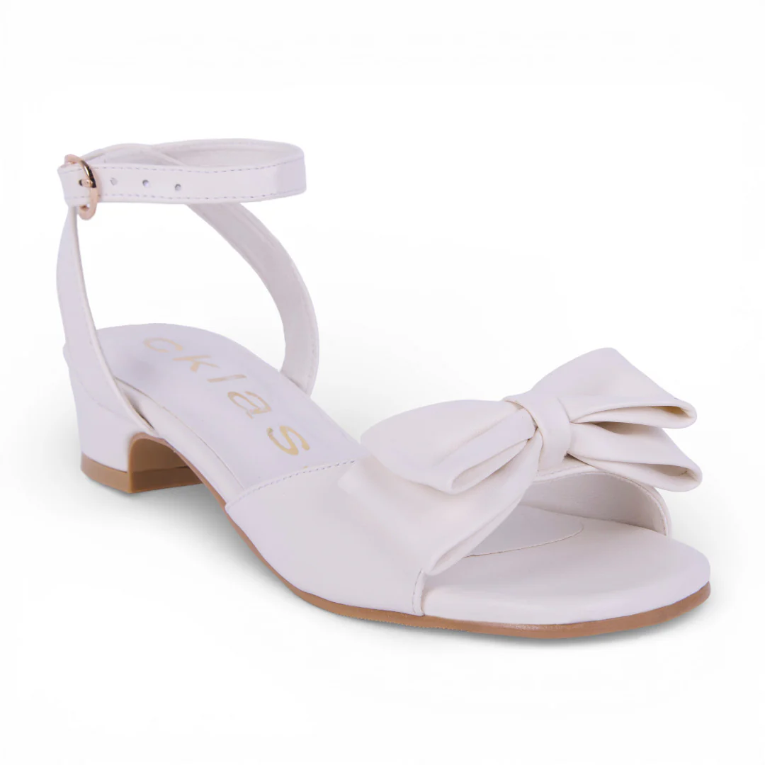 DÚO 595 SANDALIAS CON TACON BEIGE Y HUESO - Image 4