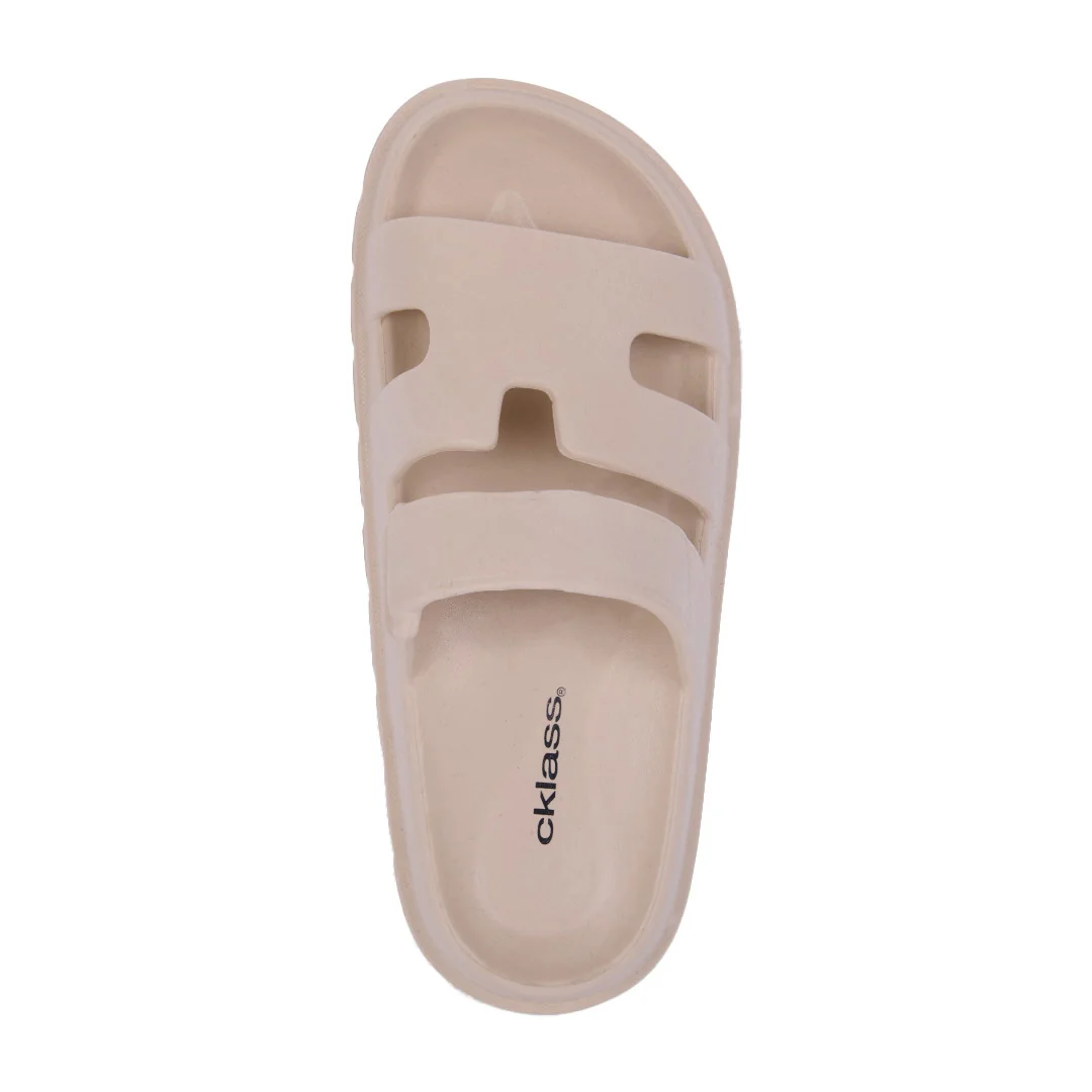 DÚO 611 SANDALIA EVA DOBLE BANDA BEIGE/NEGRO - Image 10