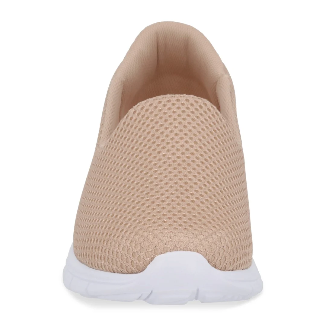 DÚO 613 TENIS DE PISO GRIS Y BEIGE TEXTIL - Image 6