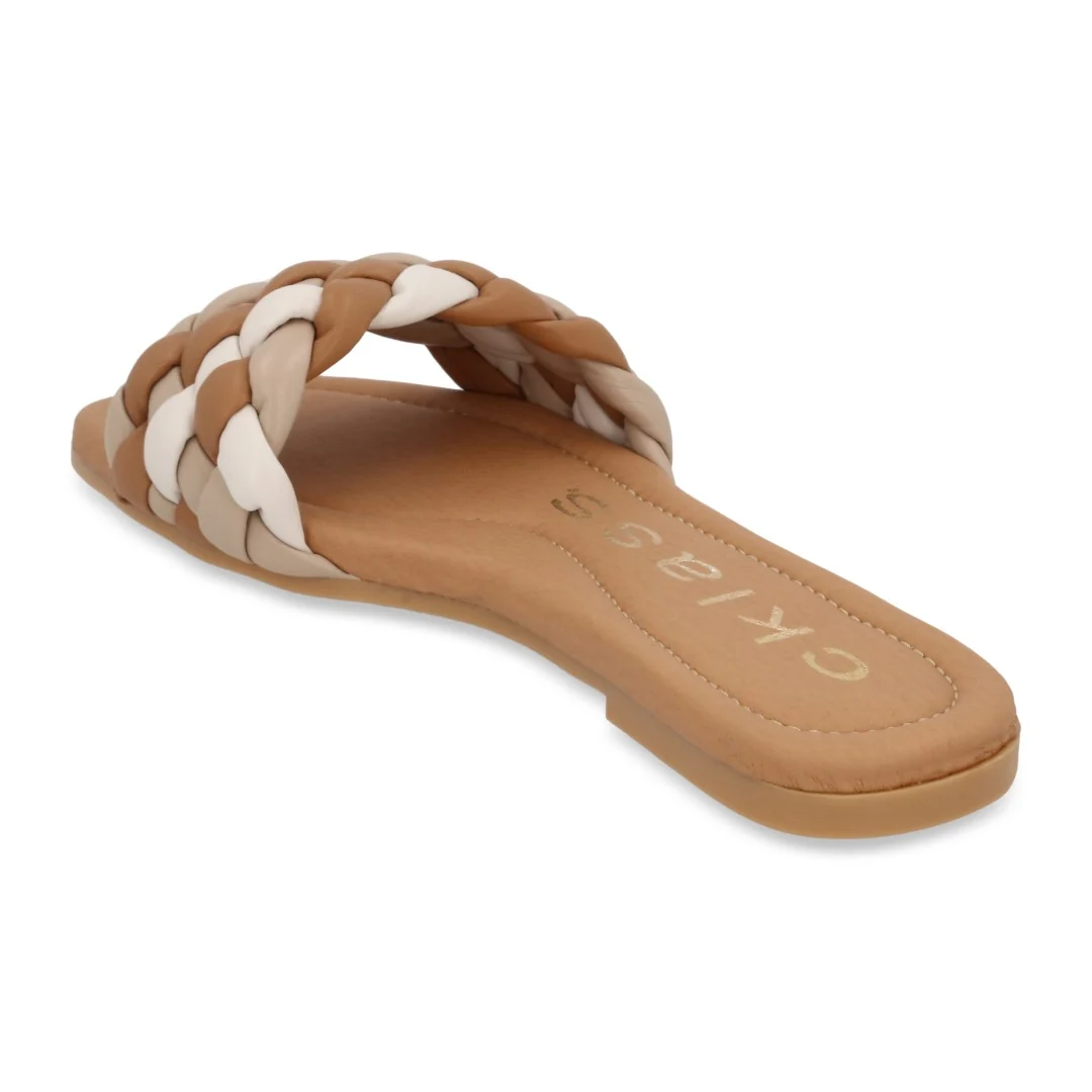 DÚO 621 SANDALIA CASUAL MULTICOLOR Y HUESO DE PISO 21546 - Image 10