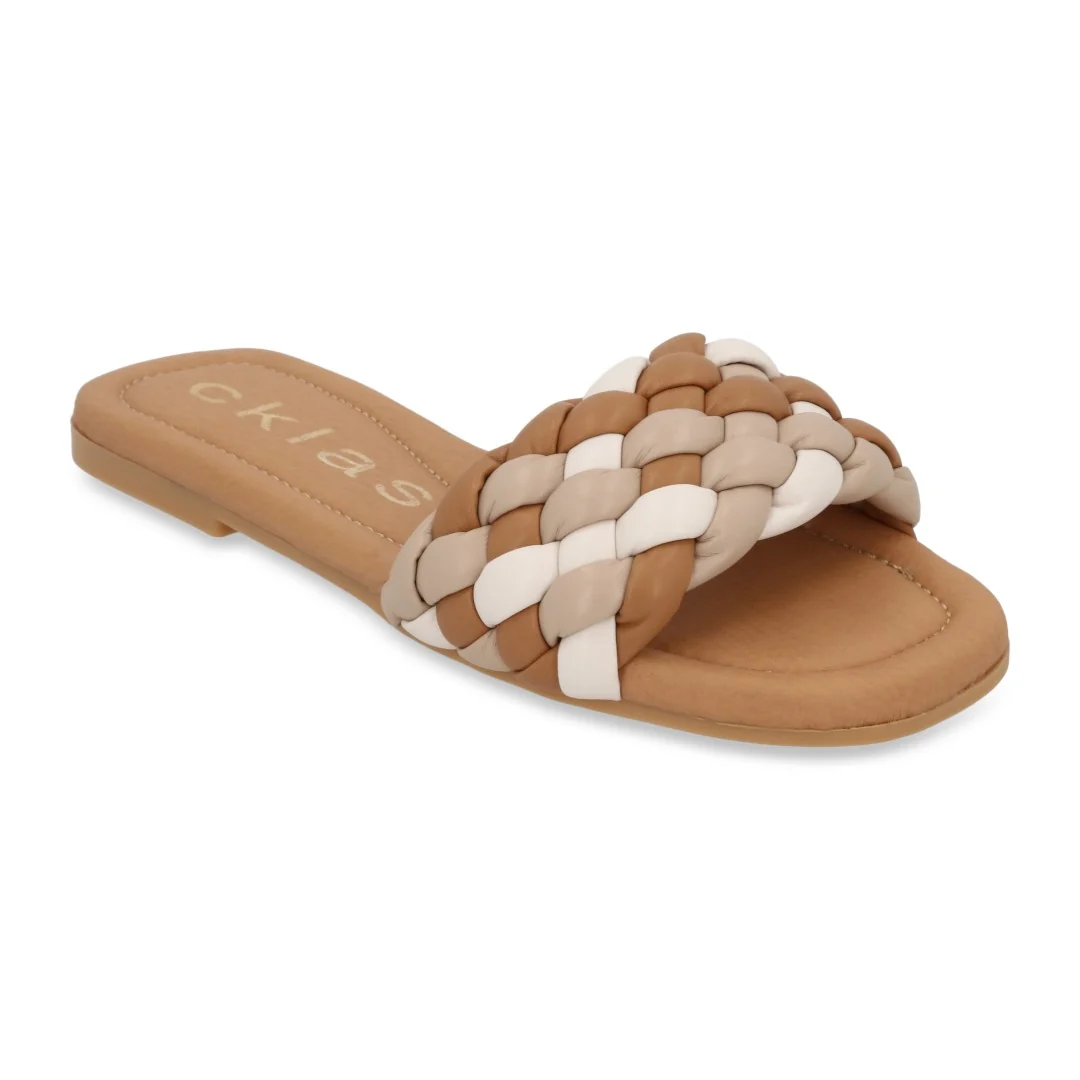 DÚO 621 SANDALIA CASUAL MULTICOLOR Y HUESO DE PISO 21546 - Image 8