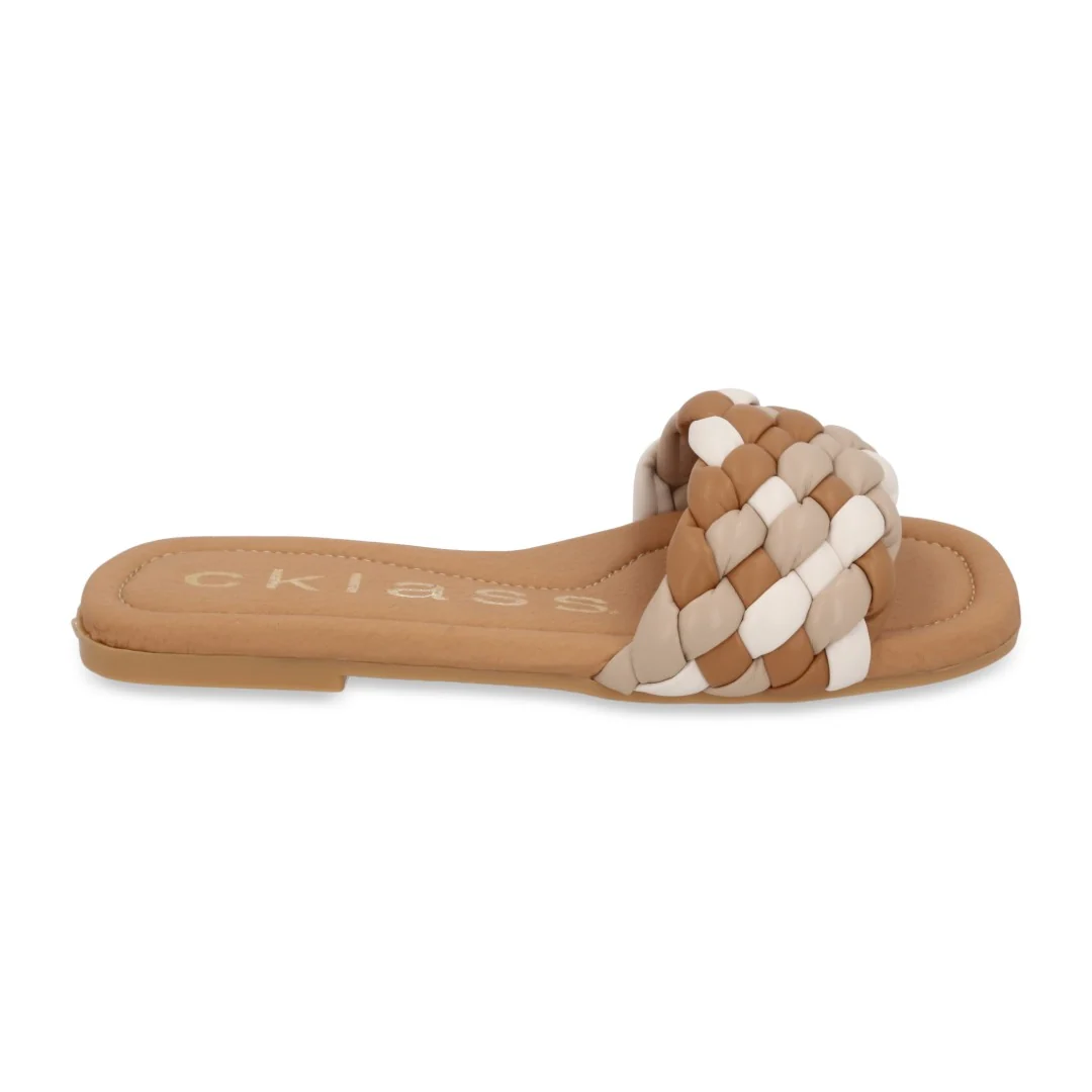 DÚO 621 SANDALIA CASUAL MULTICOLOR Y HUESO DE PISO 21546 - Image 9