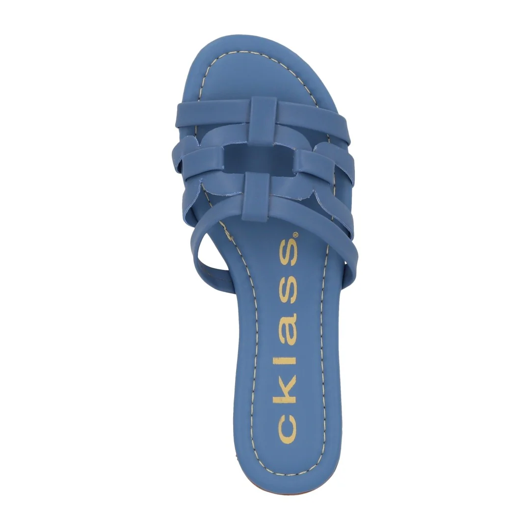 DÚO 625 SANDALIA CASUAL MIEL Y AZUL DE PISO 25915 - Image 12