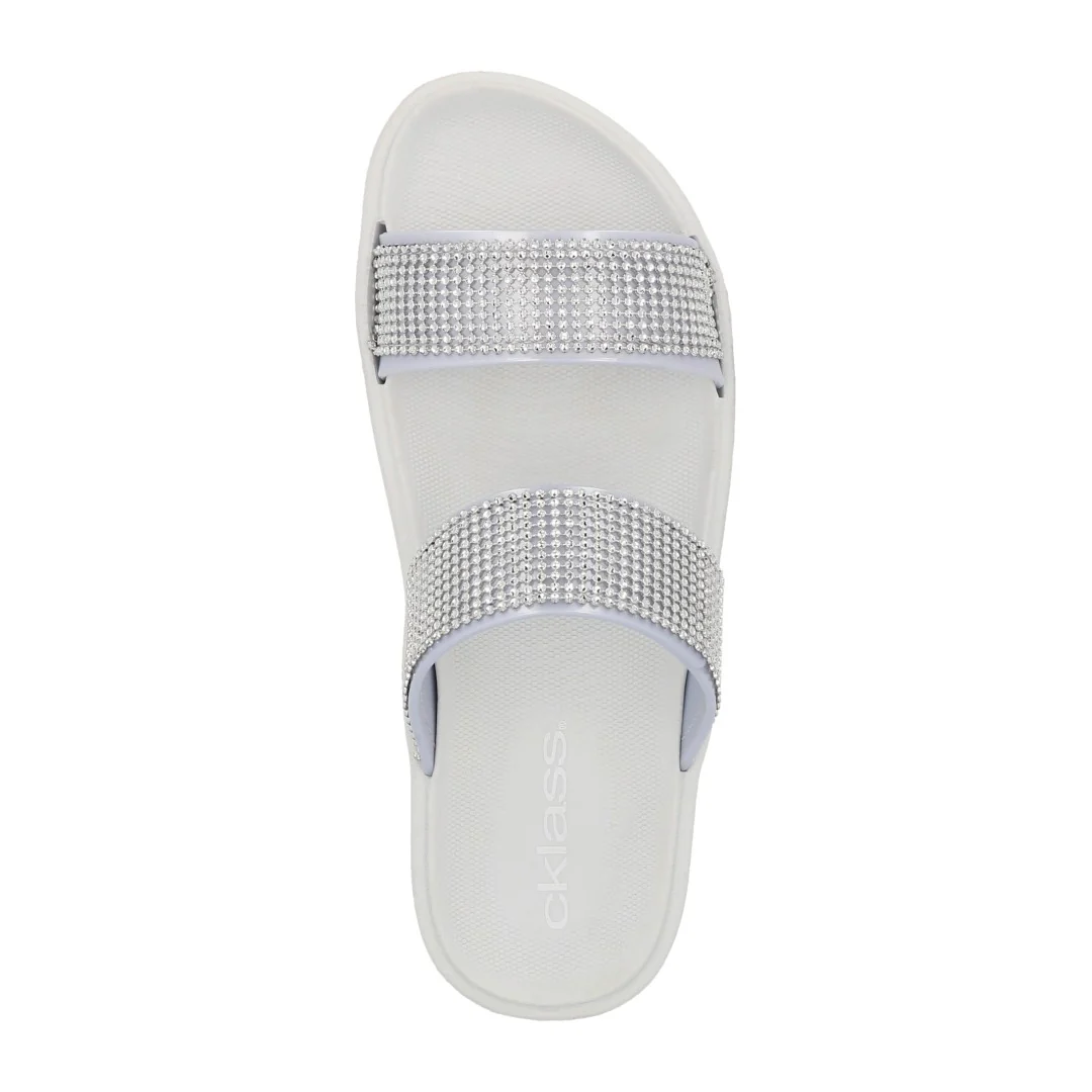 DÚO 638 SANDALIA CASUAL BLANCO Y ROSA BRILLOS 28046 - Image 6
