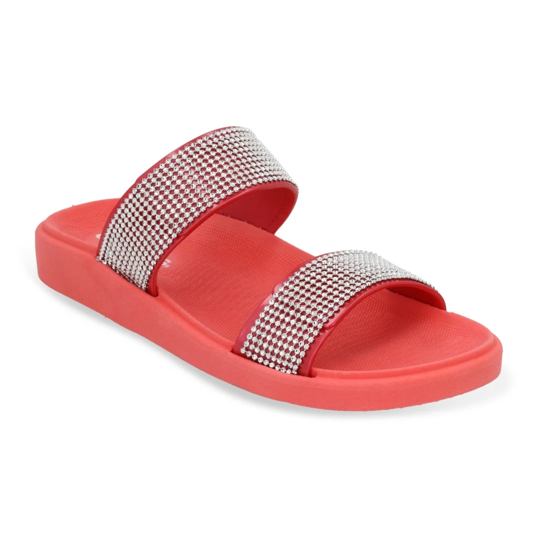 DÚO 638 SANDALIA CASUAL BLANCO Y ROSA BRILLOS 28046 - Image 8