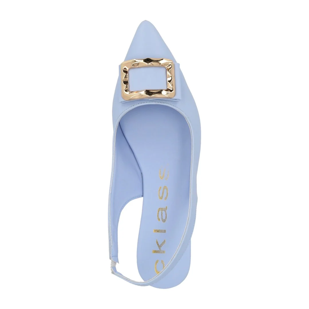 BALERINA DE PISO COLORES BEIGE Y AZUL DUO 639 - Image 6