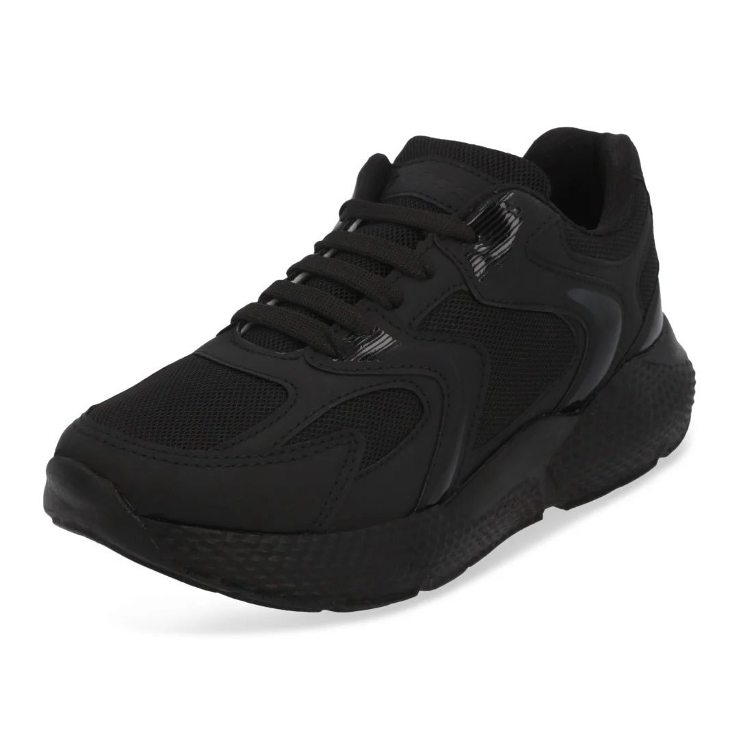 TENIS DE PISO COLORES BLANCO Y NEGRO DUO 665 - Image 2