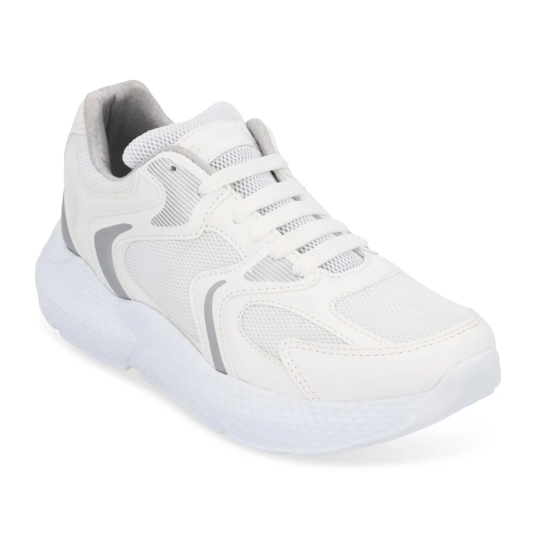 TENIS DE PISO COLORES BLANCO Y NEGRO DUO 665 - Image 8