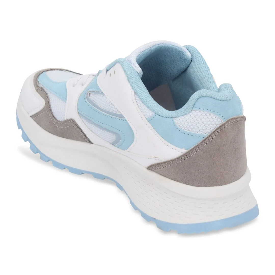 DÚO 666 TENIS CASUAL BLANCO Y AZUL CINTAS 23454 - Image 4