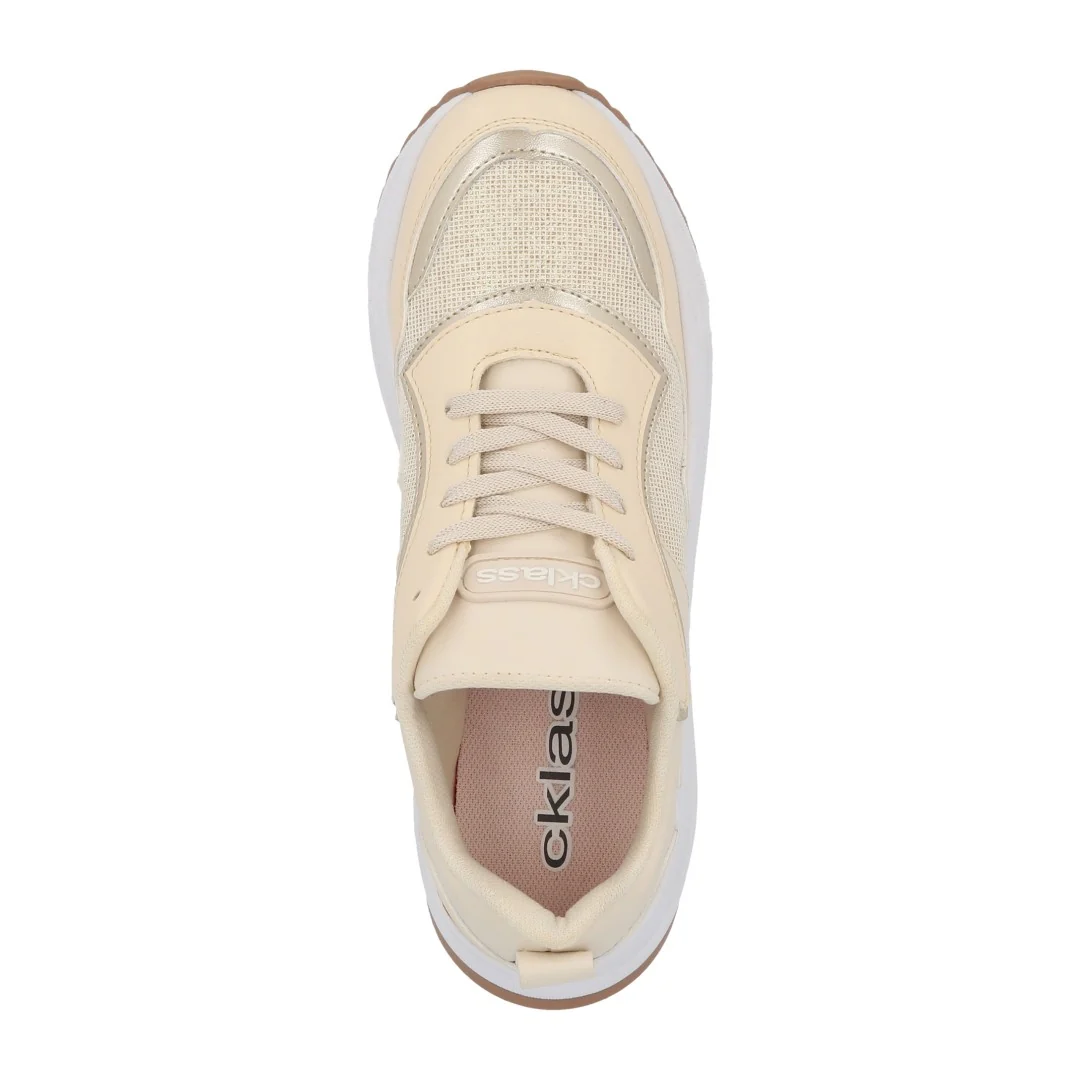 DÚO 667 TENIS DE PISO COLORES NEGRO Y HUESO 08048 - Image 12