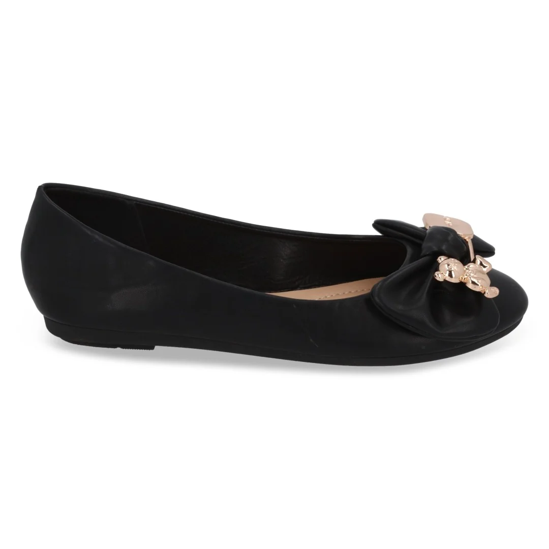 DÚO 671 BALERINA ORO Y NEGRO CON HERRAJE ORO 71244 - Image 9