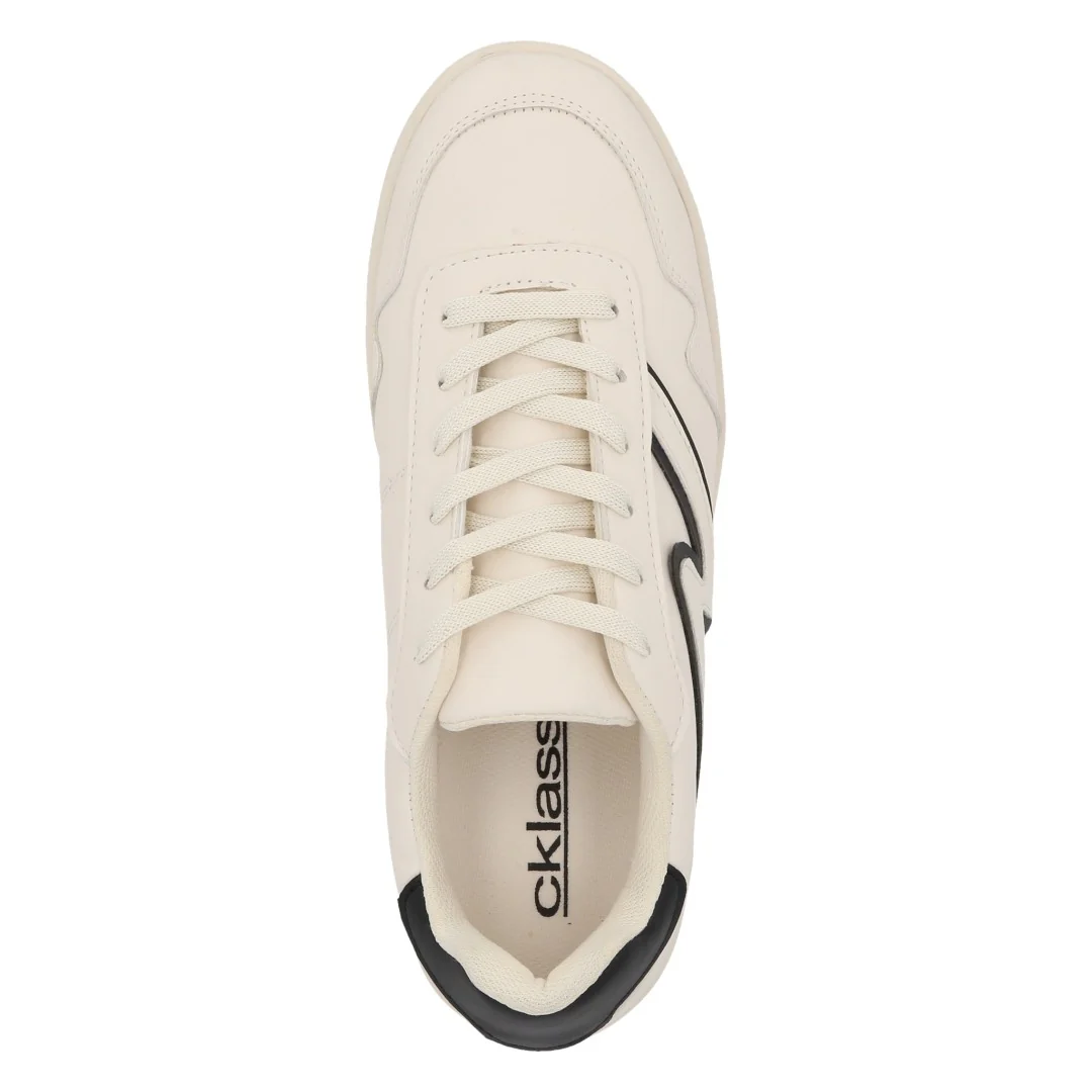 DÚO 673 TENIS HUESO Y NEGRO CON AGUJETAS 33086 - Image 12