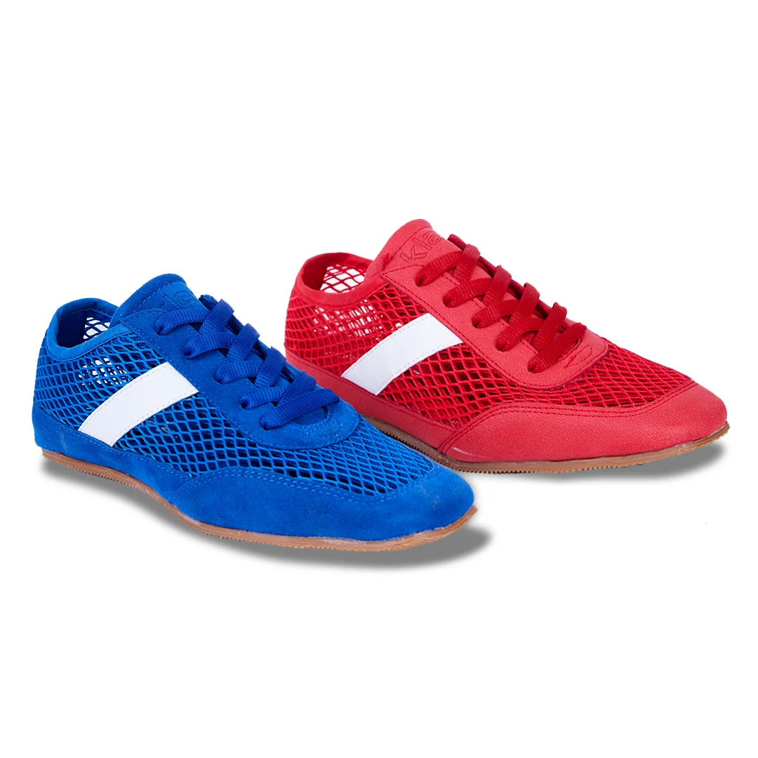 DÚO 771 TENIS TRENDY ROJO Y AZUL