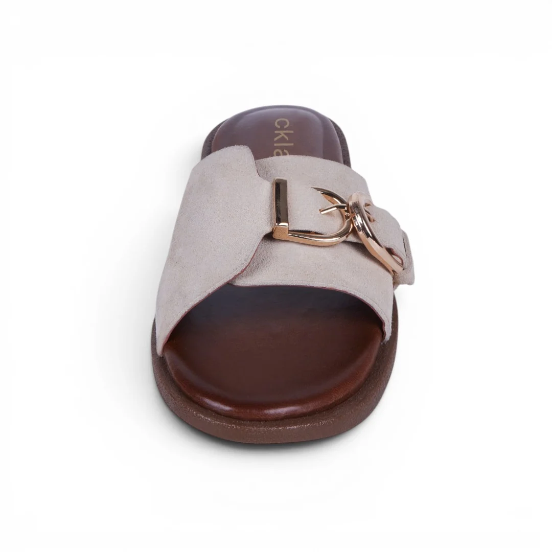 DÚO 780 SANDALIAS CON HERRAJE IVORY Y ROSA - Image 6