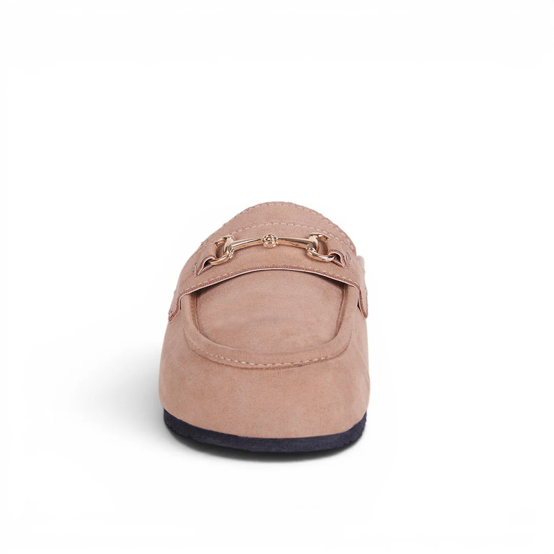 DÚO 781 MOCASINES DESTALONADOS BEIGE Y AZUL - Image 6