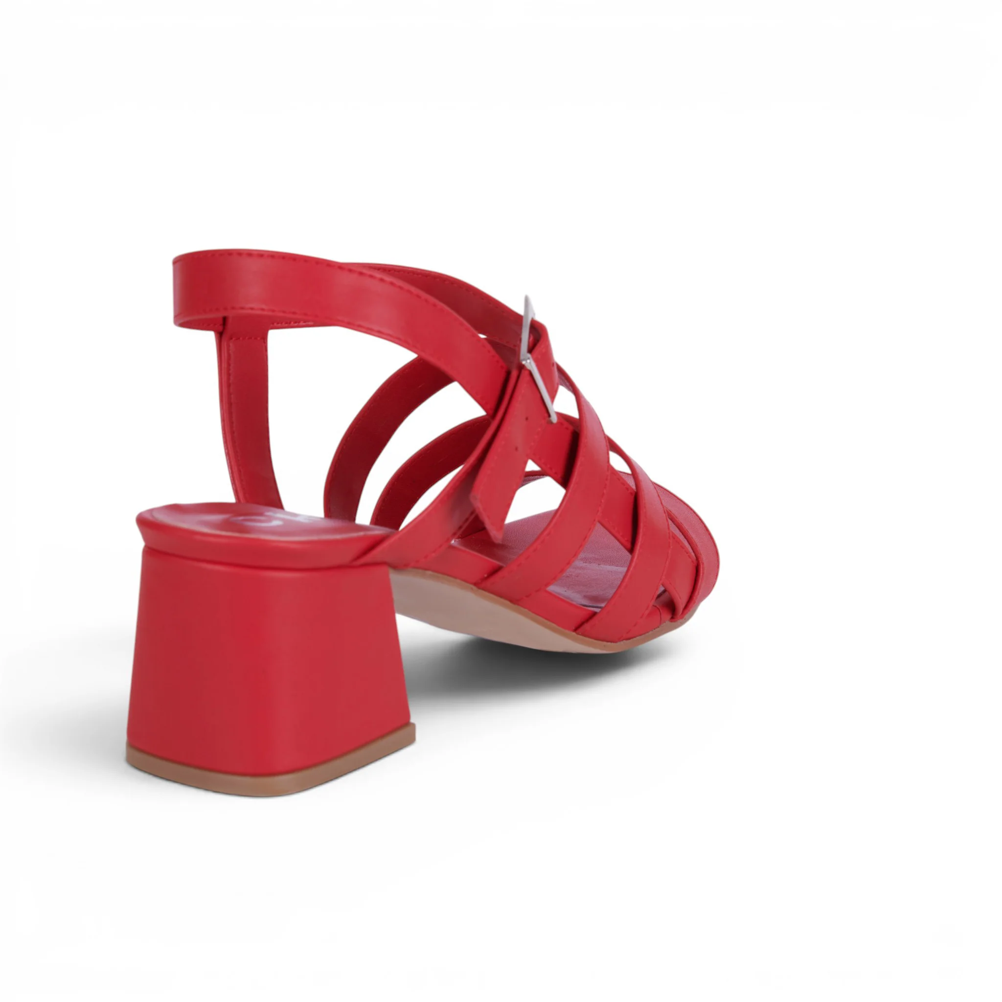 DÚO 787 SANDALIAS DE TIRAS ROJO Y BEIGE - Image 11