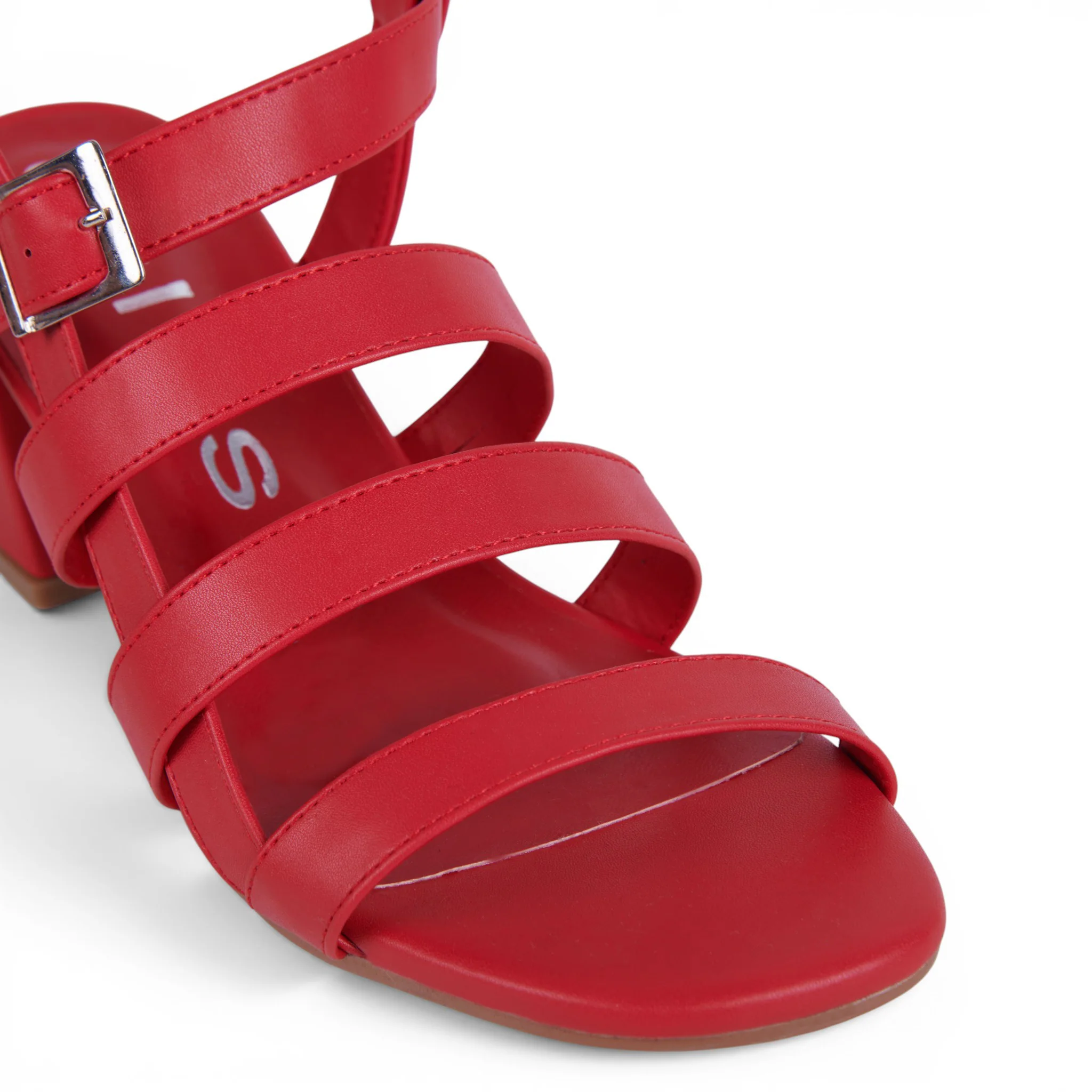 DÚO 787 SANDALIAS DE TIRAS ROJO Y BEIGE - Image 13