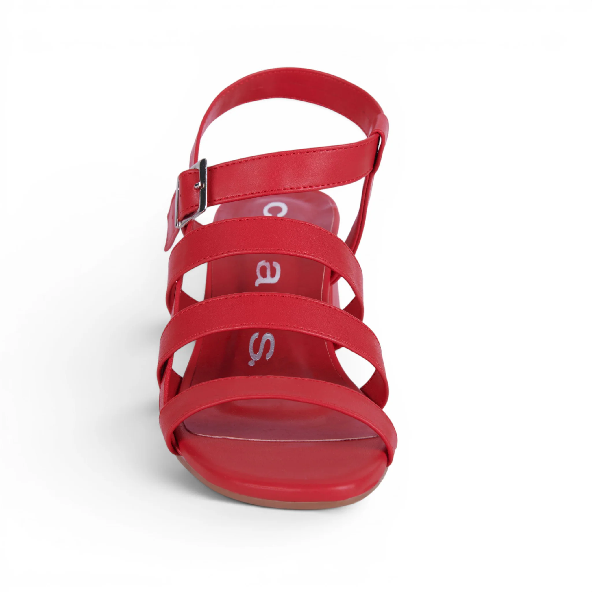 DÚO 787 SANDALIAS DE TIRAS ROJO Y BEIGE - Image 7