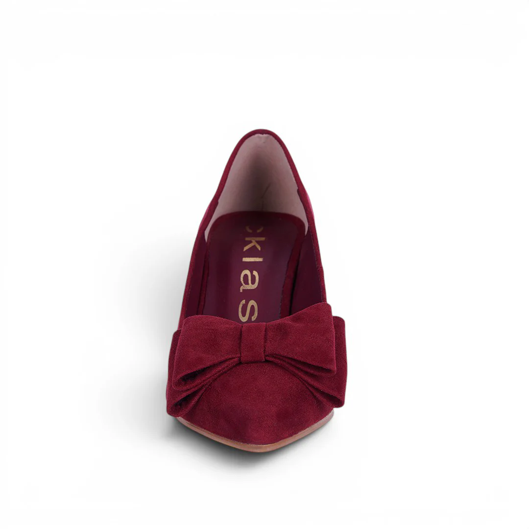 DÚO 790 ZAPATILLAS CON MOÑO TINTO Y TAUPE - Image 7