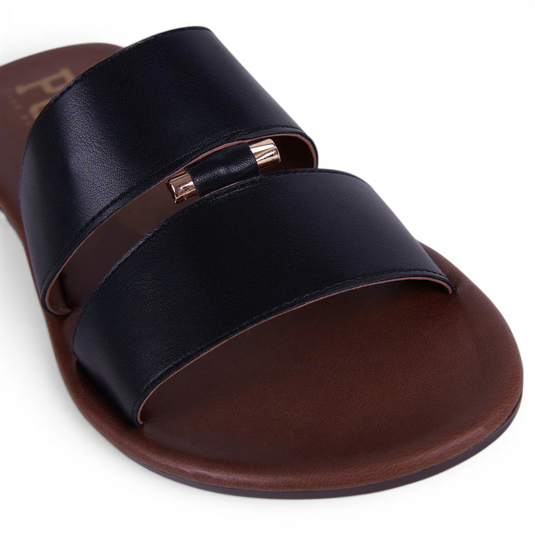 DÚO 800 SANDALIAS POLO HUESO Y NEGRO - Image 12