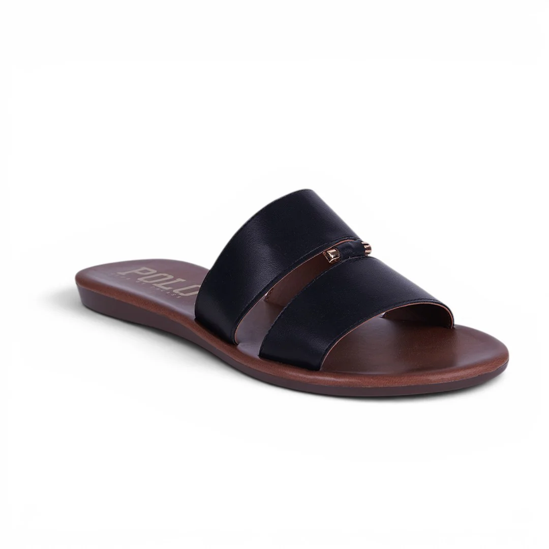 DÚO 800 SANDALIAS POLO HUESO Y NEGRO - Image 2