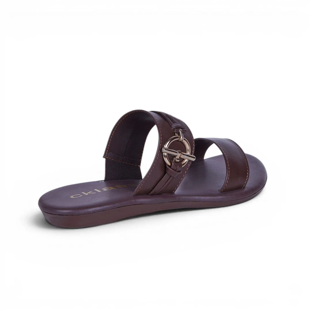 DÚO 806 SANDALIAS CON HERRAJE HUESO Y CAFÉ - Image 10