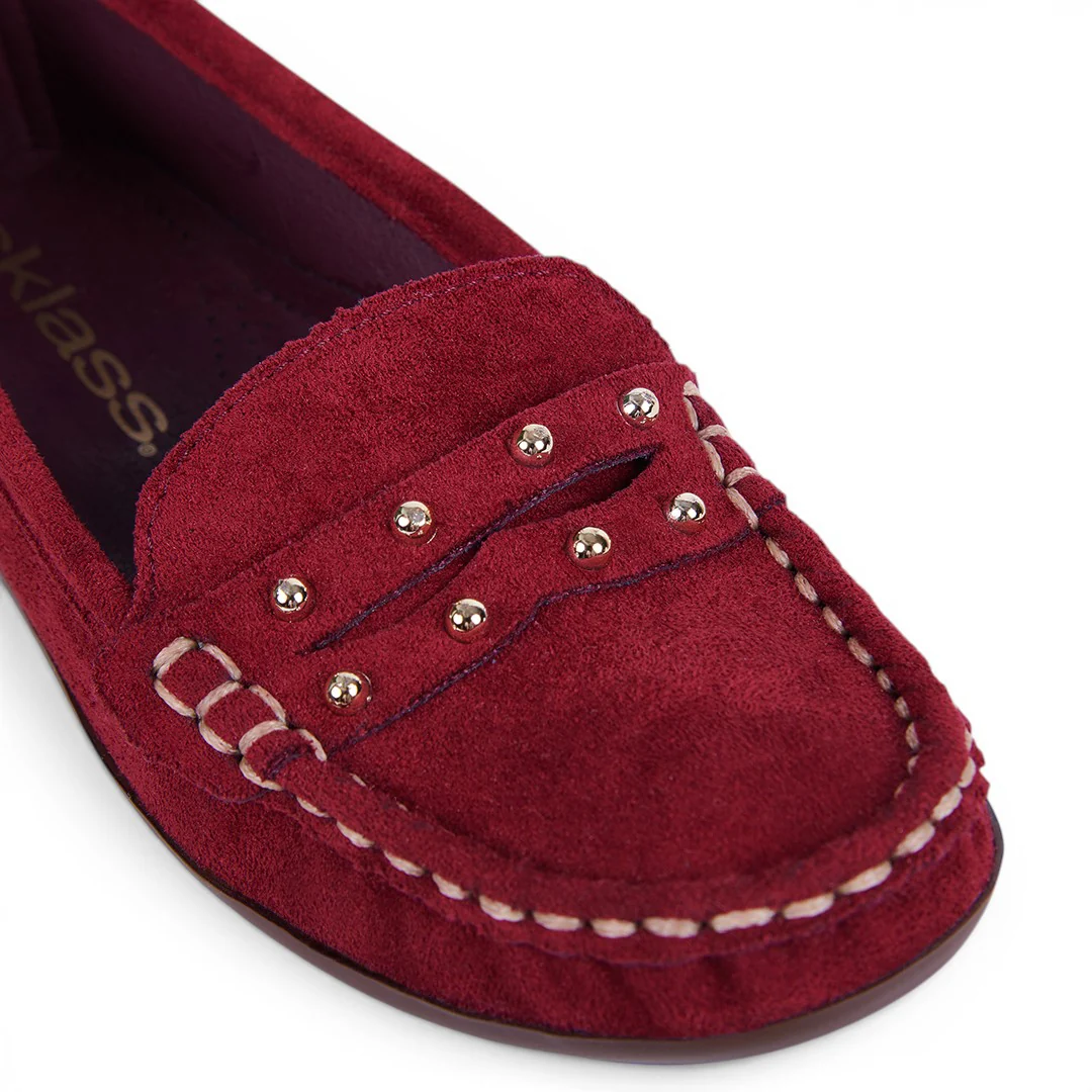 DÚO 813 MOCASINES CON DETALLES AZUL Y TINTO - Image 13