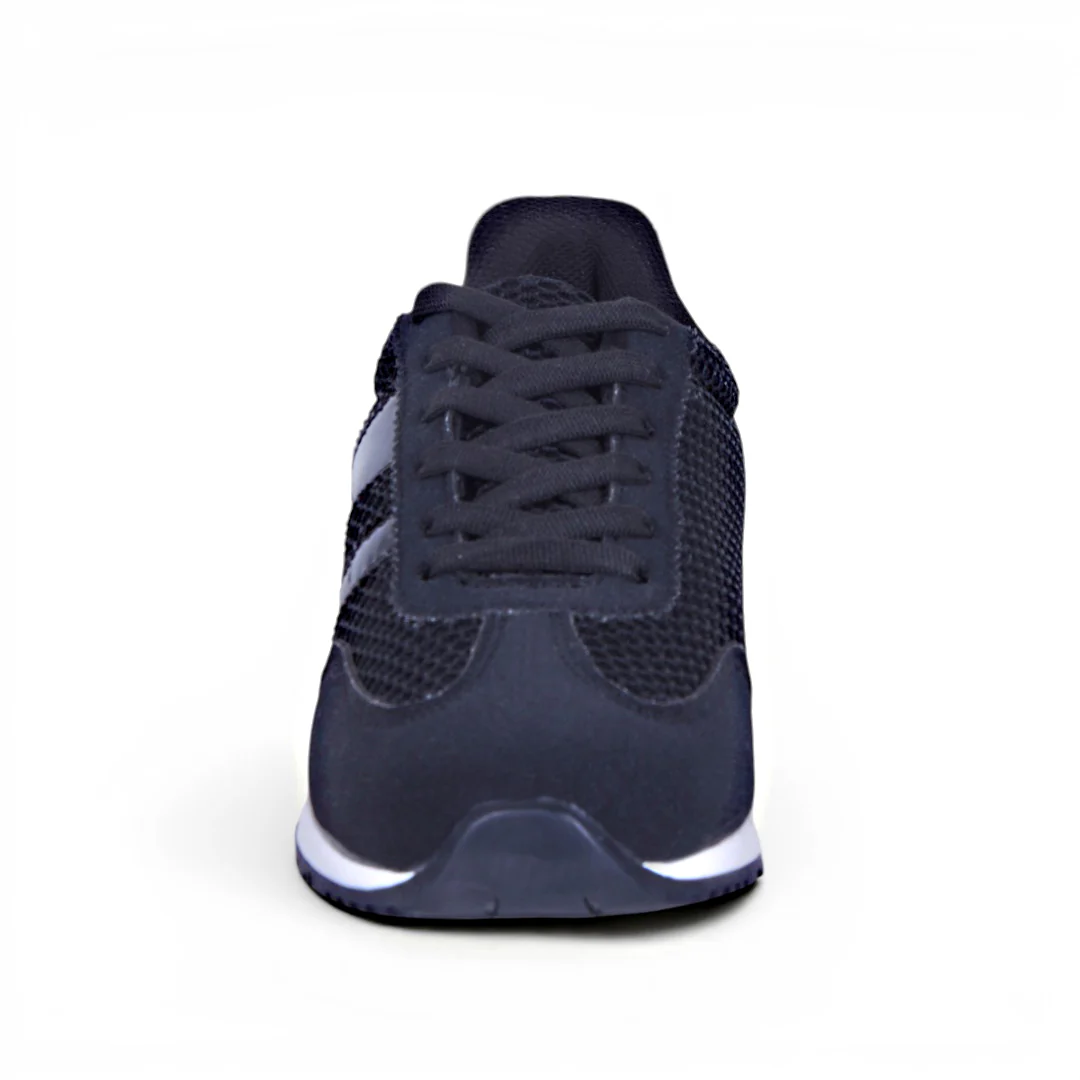 DÚO 817 TENIS CON AGUJETAS HUESO Y NEGRO - Image 6