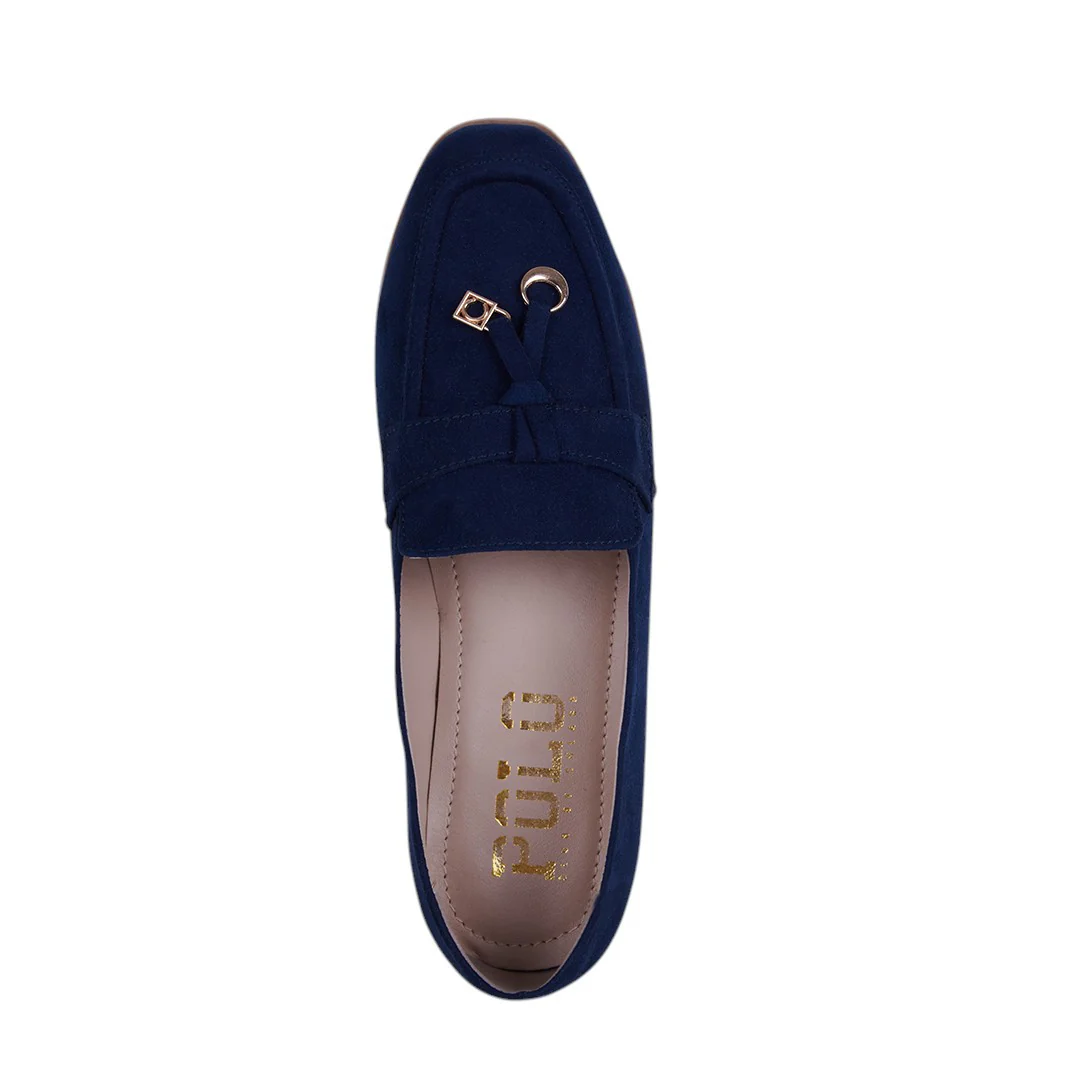 DÚO 818 MOCASINES POLO MARINO Y TAUPE - Image 8