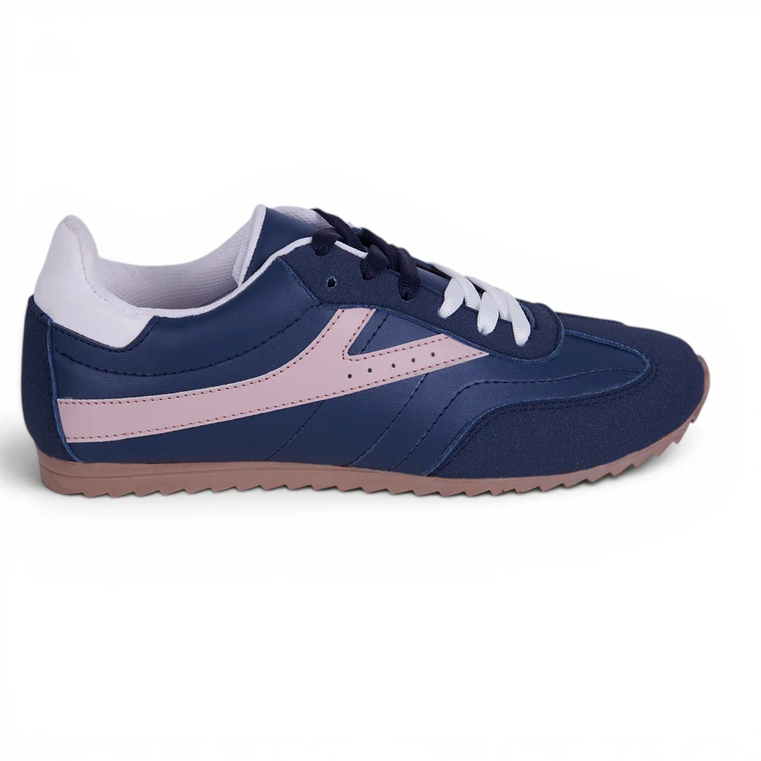 DÚO 820 TENIS BICOLOR HUESO Y MARINO - Image 5