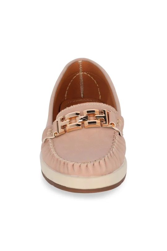 DÚO DE MOCASÍN DE PISO GRIS Y ROSA DUO 553 - Image 9