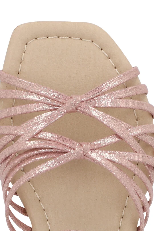 Dúo de sandalia color oro y oro rosado Dúo978 - Image 6
