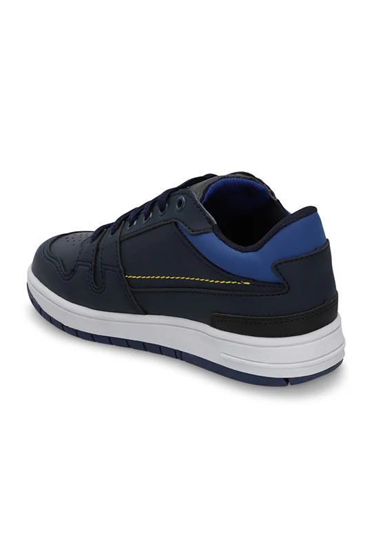 Dúo de tenis casual blanco y marino 07682 - Image 4