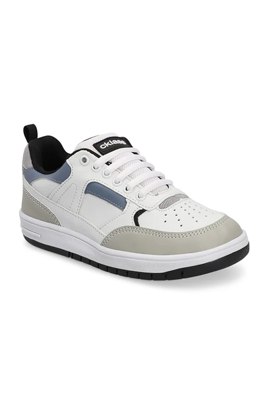 Dúo de tenis casual blanco y marino Dúo182 - Image 3