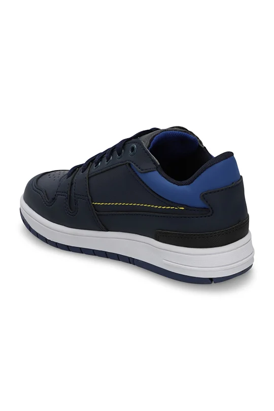 Dúo de tenis casual blanco y marino Dúo182 - Image 4