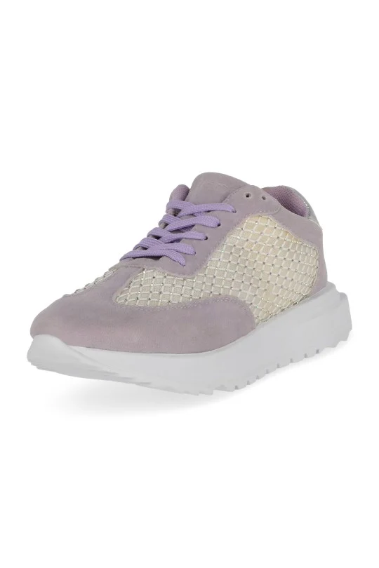 DÚO DE TENIS CASUAL NEGRO Y MORADO DÚO 305 / 53958 - Image 2