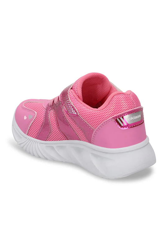Dúo de tenis deportivo blanco y rosa 03857 - Image 4