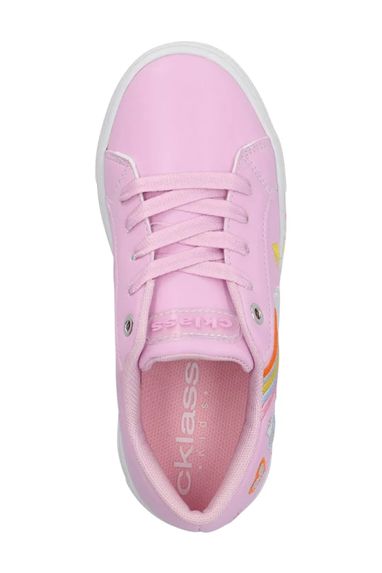 Dúo tenis casual blanco y rosa con adorno DÚO PACK 129 / 28539 - Image 11