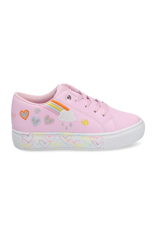 Dúo tenis casual blanco y rosa con adorno DÚO PACK 129 / 28539 - Image 7