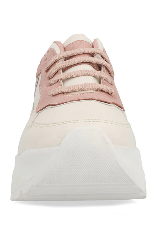 Dúo tenis casual negro y hueso DUO 903 - Image 3